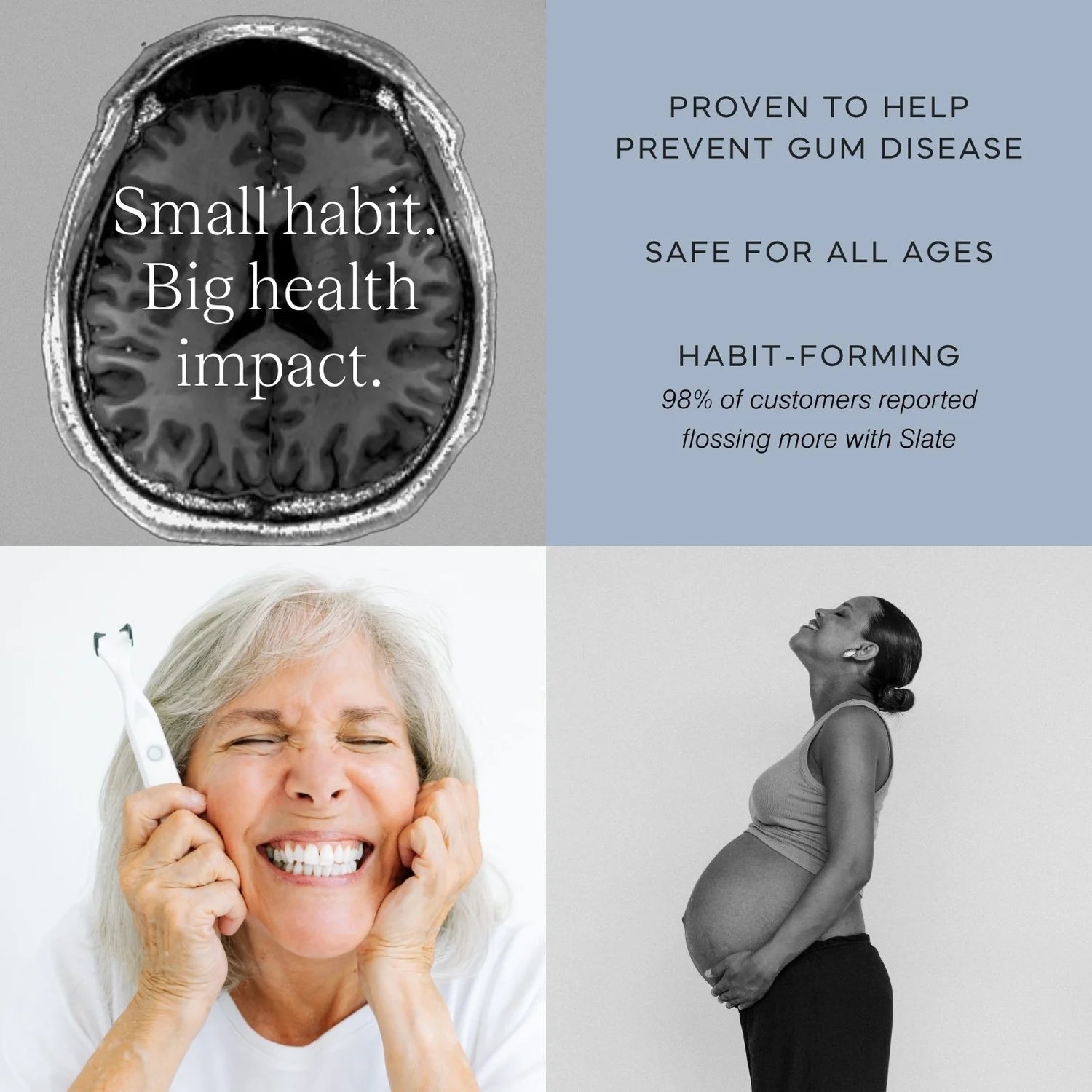 Slate Electric Flosser