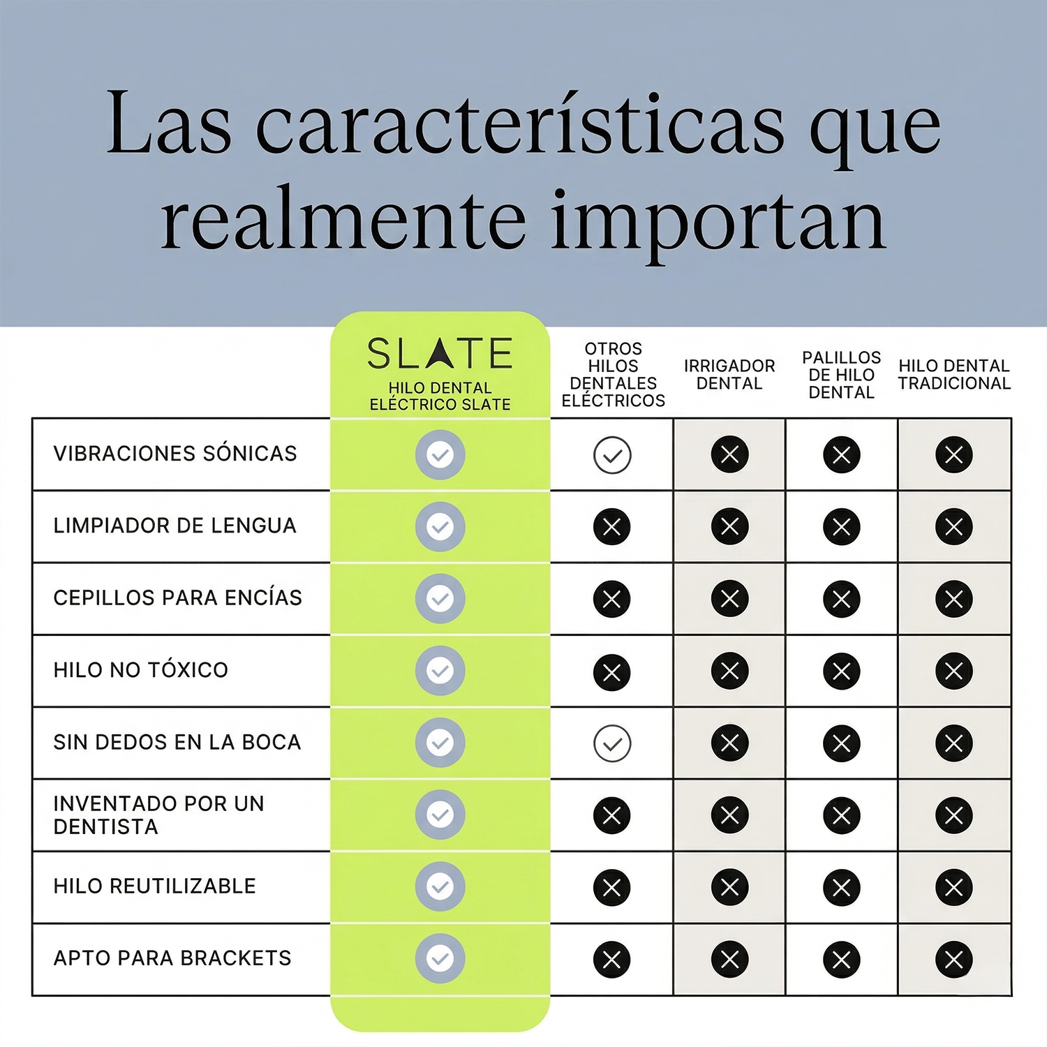 Slate Electric Flosser