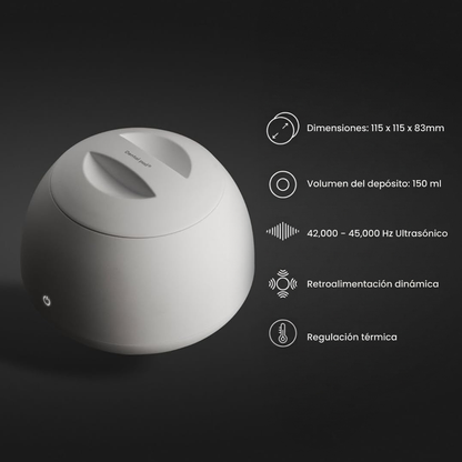 Especificaciones ZIMA Dental Pod 42000 Hz deposito 150 ml dimensiones 115x115x83 mm
