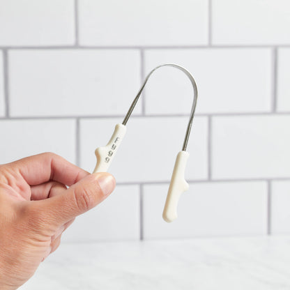 Raspador de Lengua de Acero Inoxidable